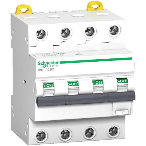 [SCHA9D55432] Acti9 iC60 RCBO - disjoncteur differentiel - 4P - A9D55432