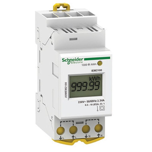 [SCHA9MEM2100] Acti9 iEM - compteur d'energie modulaire monophasé A9MEM2100