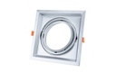 Rectangulaire 1*Anneau Ajustable Corps Argent 180*180*42Mm 5082