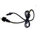 Connecteur Alimentation 1.50M Ho5Rnf Câble Noir - Festilight 90102-B-Z