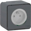 Mureva Styl - Prise Courant 2P+T - Saillie - Ip55 Mur35031