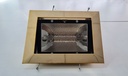 Vitre pour encastré 250w- verre trempé 135x217mm