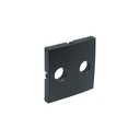Enjoliveur Prise R-TV Gris Efapel- Logus 90