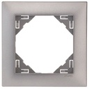 Plaque 1 poste aluminium