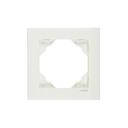 Plaque Simple Glace Efapel - Finition Blanche Aquarella Logus 90