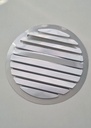 Grille ronde d'aeration D160mm