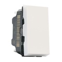 Interrupteur va-et-vient 1 module 10A 250V - Mosaic blanc