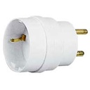 Adaptateur prise de courant 2P+T - 16 A - standard allemand pour socle français - Legrand