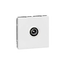 Prise télévision Mosaic - prise TV simple avec connecteur mâle