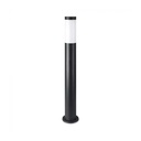 Borne de jardin noire 9,7w IP65 80cm