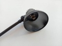 Spot tige 80mm noir avec patere 12v