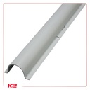 Goulotte de protection grise pvc Omega demi lune - dim prof: 60mm larg : 60mm long: 2m80 non livrable