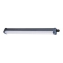 Reglette étanche noire Led 40w 6k 120cm