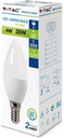 LED bulb Flamme Coupe Vent E14 4W 4500K 350 Lms