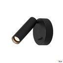 Karpo 30, Applique Intérieure, Liseuse, Noir, Led, 6W, 3000K, Avec Interrupteur 152340