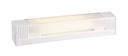 ARIC 0255 - B.85L 21-Réglette S19 Ip24 Vol.2 A/Inter+Rasoir, Ampoule Non Incl., Opale