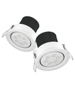Kit De 2 Spots Encastre Osram Puncto Led I Downlight 2X8.5W 3000K