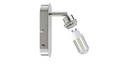 Spot Led Decosystems 1X3W Gz10 230V Acier Brossé Métal