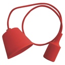 SuspencionE27 Pendant Holder-Red