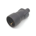 Prolong.2P+T 10/16A Caout.Noir