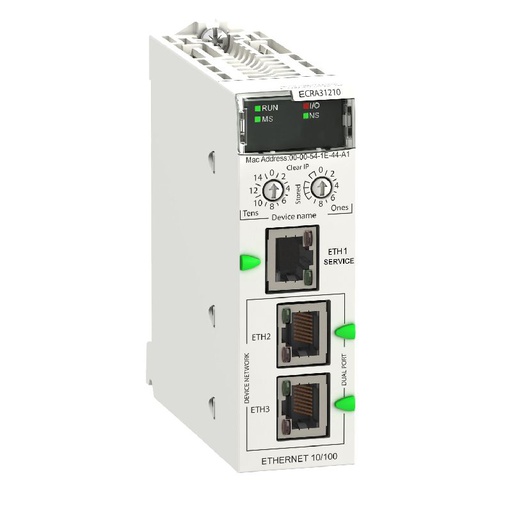 [SCHBMECRA31210] Module de communication pour rack déporté Ethernet BMECRA31210