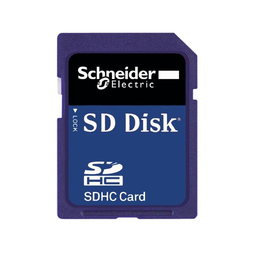 [SCHBMXRMS004GPF] Modicon M580 - carte mémoire - SD flash - 4 Go - p BMXRMS004GPF