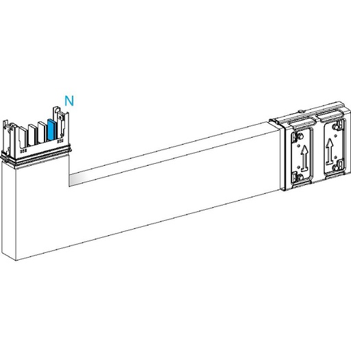 [SCHKSA250DLE42A] Canalis KSA - coude spécial 250A montage vers haut KSA250DLE42A