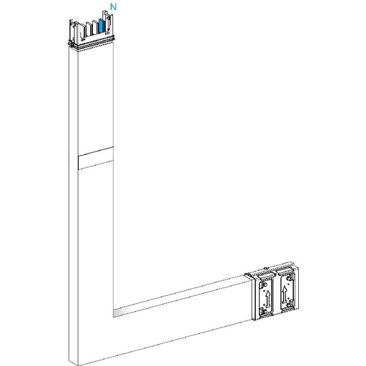 [SCHKSA250DLE43F] Canalis KSA - coude spécial 250A montage haut - 2 KSA250DLE43F