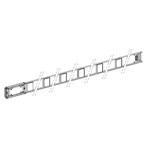 [SCHKNA100ED4306] Canalis KNA - élément droit 100A - 3m blanc 6 fenê KNA100ED4306