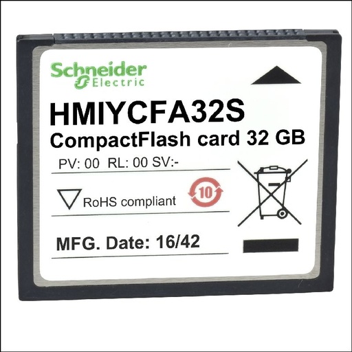 [SCHHMIYCFA32S] Harmony - carte mémoire Compact Flash - vierge - 3 HMIYCFA32S