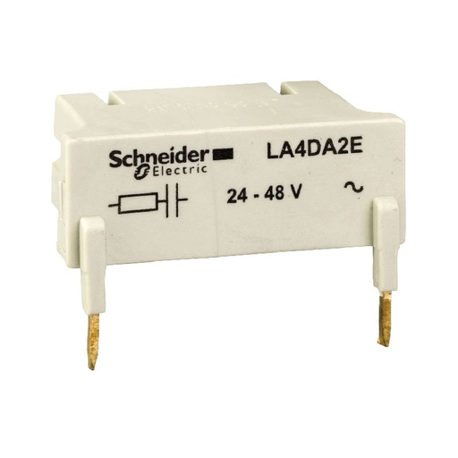 [SCHLA4DA2E] module d'antiparasitage - circuit RC - 24..48 V CA LA4DA2E