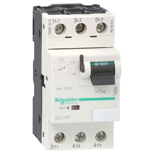 [SCHGV2RT21] TeSys GV2RT - disj. moteur - 17..23A - 3P 3d - déc GV2RT21