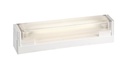 ARIC 0252 - B.85C 17-Réglette S19 Ip21 H.Vol A/Inter+Prise, Ampoule Non Incl. (Vp)
