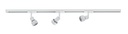 ARIC 0257 - Zao - Rail 1 All. + 3 Spots Gu10, Blanc, A/Lpes Led 4,2W 3000K 500Lm Incl