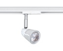 ARIC 0261 - Diam 029 - Spot Rail 1 All. 029 Gu10, Blanc, A/Ampoule Led 4,2W 3000K 500Lm Incl