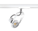 ARIC 0268 - Yeo 029 - Spot Rail 1 All. 029 Gu10, Blanc, A/Ampoule Led 6W 3000K 500Lm Incl