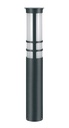 ARIC 0341 - Pao - Borne Ext. Ip44 Ik07, Noir, E27 23W Max., Lpe Non Incl., Haut.55Cm