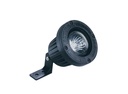 ARIC 0802 - Sub 50 - Proj. Ext. Ip68 Ik07, Noir, Ampoule Gu5,3 Led 5,3W 3000K 460Lm