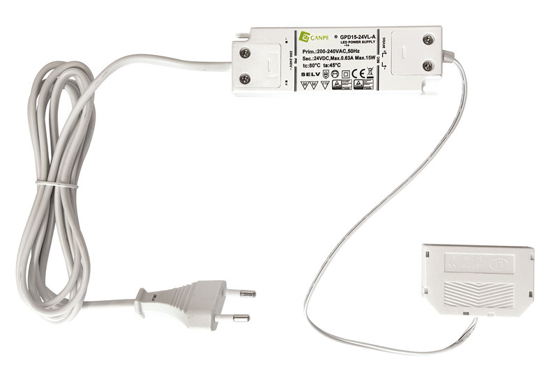 ARIC 0881 - Alimentation Led 24V Dc - 15W Pour Meubled 2