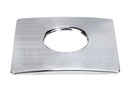 ARIC 11010 - Collerette Aimantée Carrée Pour Ef6, Couleur : Nickel