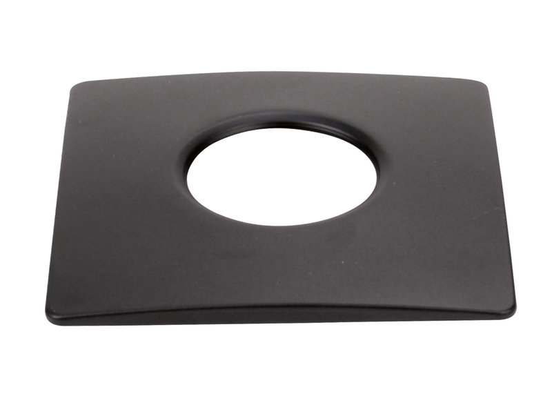 ARIC 11011 - Collerette Aimantée Carrée Pour Ef6, Couleur : Noir