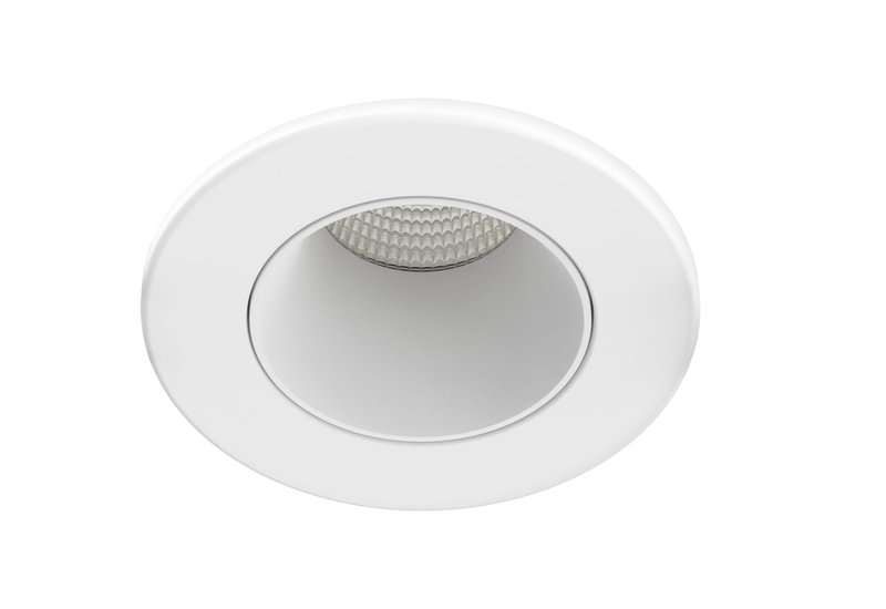 ARIC 11033 - Encastré Ef8 Ip65 Ik07 5/7W 3Cct 2700/3000/4000K 600Lm Dimmable Blanc/Blanc