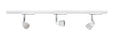 ARIC 1176 - Diam - Rail 1 All. 029 + 3 Spots Gu10, Blanc, A/Lpes Led 4,2W 3000K 500Lm Incl