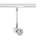 ARIC 1278 - Comete 129 - Spot Rail 1 All. Gu10, Blanc, A/Ampoule Led 4,2W 3000K 500Lm Incl