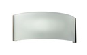 ARIC 1345 - Tais - Applique Murale Acier Et Verre Satiné, R7S, Ampoule Non Fournie