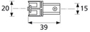ARIC 1552 - Connexion Pour Rail Tbt
