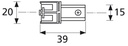 ARIC 1553 - Connexion Pour Rail Tbt