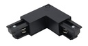 ARIC 16352 - Raccord Coude 90°, Terre Extérieure - Pour Rail 3 Allumages