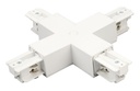 ARIC 16361 - Connecteur Croix 023 - Blanc