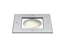 ARIC 1750 - Luxsol 2 - Encastré Sol Ext. Gx53 Ip67 Ik10, Carré, Inox, Ampoule Non Incl.